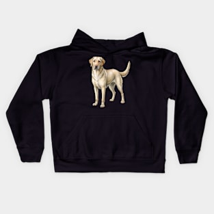 Adorable Labrador Retriever Dog Breed Kids Hoodie